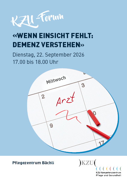 Flyer KZU Forum Demenz verstehen Sept26